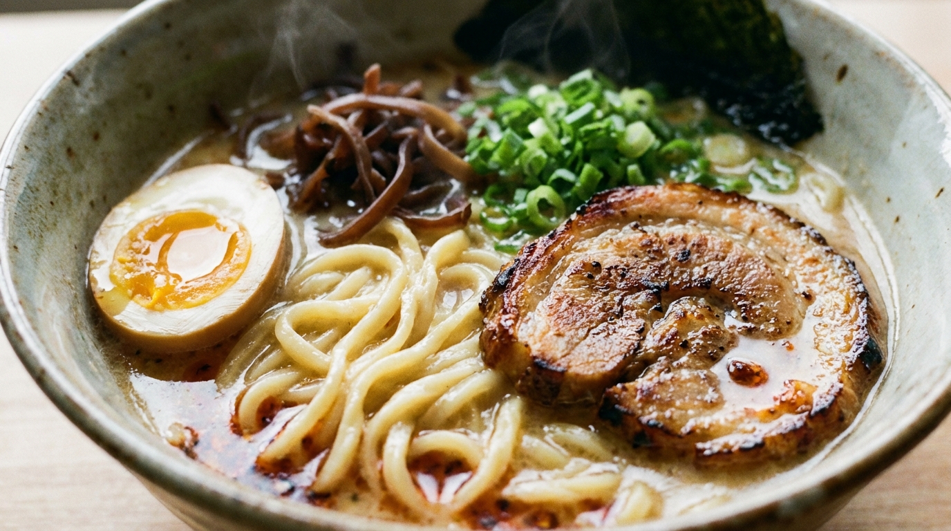 Autentyczny Shoyu Ramen - Domowy przepis krok po kroku