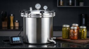 Autoklaw Ukrpromtech A24e [TEST] ⭐️ Koniec z wielogodzinnym pasteryzowaniem w garnku