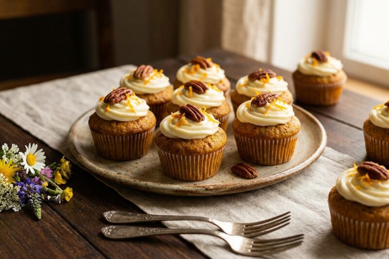 Babeczki marchewkowe - przepis na wilgotne i puszyste muffinki