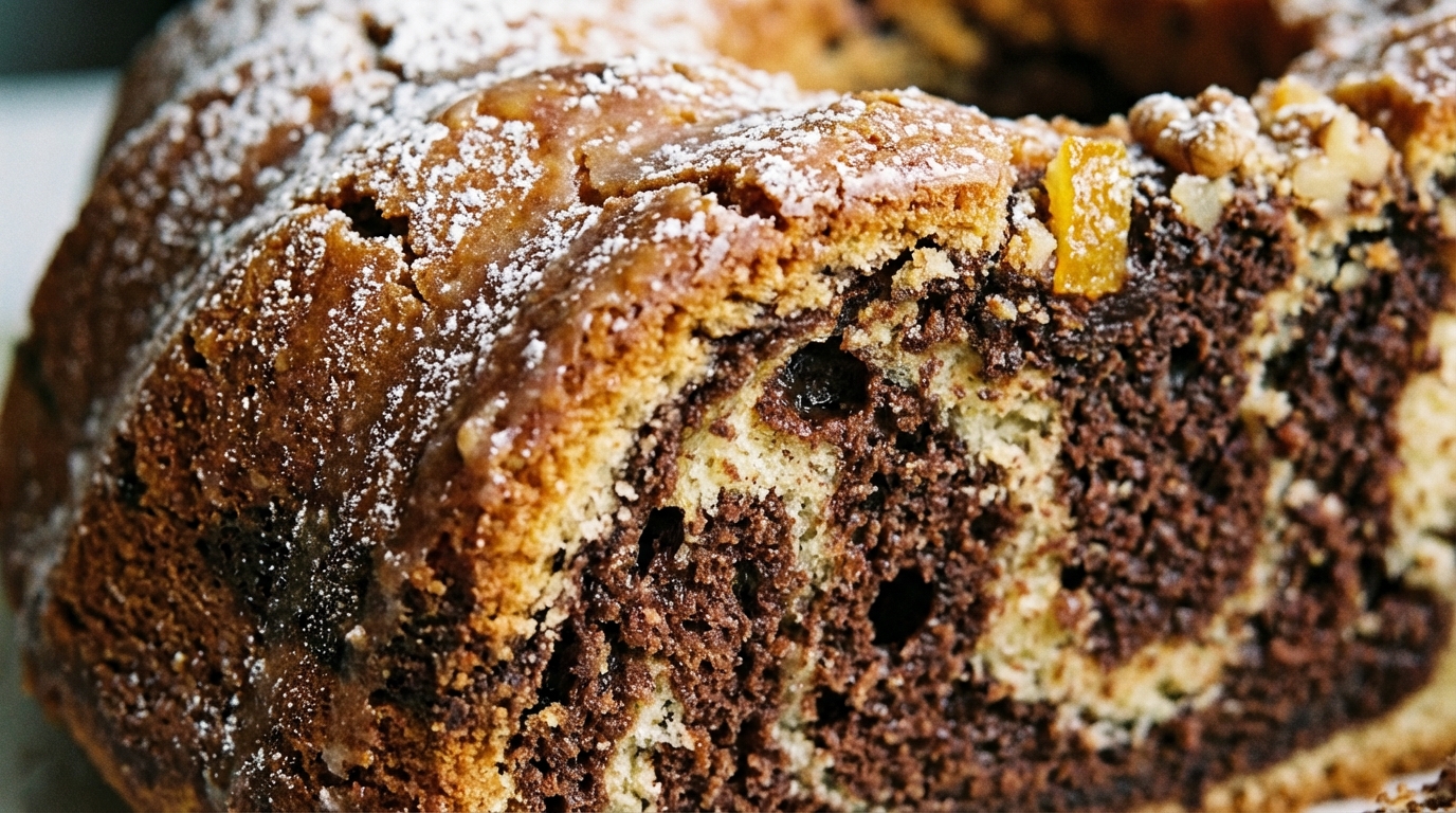 Babka marmurkowa - wilgotny i puszysty przepis mojej babci