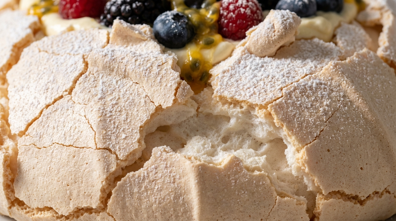 Beza Pavlova - Idealny przepis na chrupiący deser z owocami