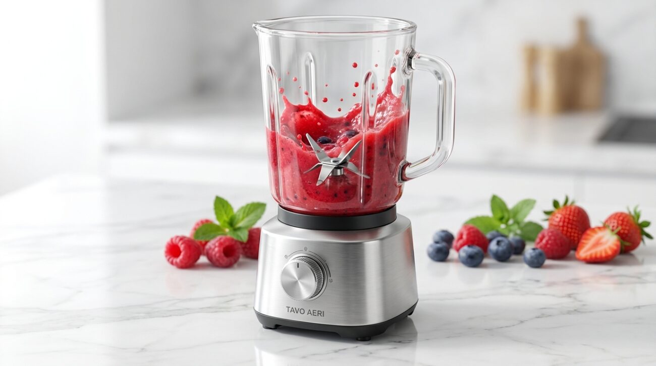Test Blender kielichowy TAVO AERI [TEST] ⭐️ Prawdziwa bestia, która nie boi się lodu