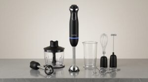 Blender ręczny YoloDiem 1500W 9w1 [TEST] ⭐️ Kuchenny kombajn za ułamek ceny