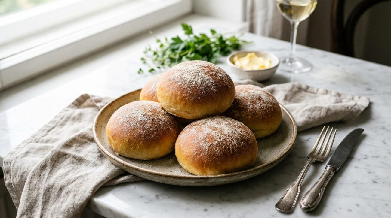 Bułki do burgerów - Puszysty i maślany domowy przepis