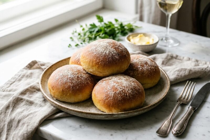 Bułki do burgerów – Puszysty i maślany domowy przepis