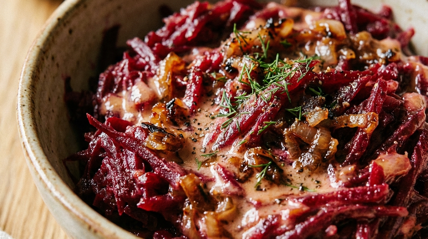 Buraczki zasmażane - najlepszy tradycyjny przepis