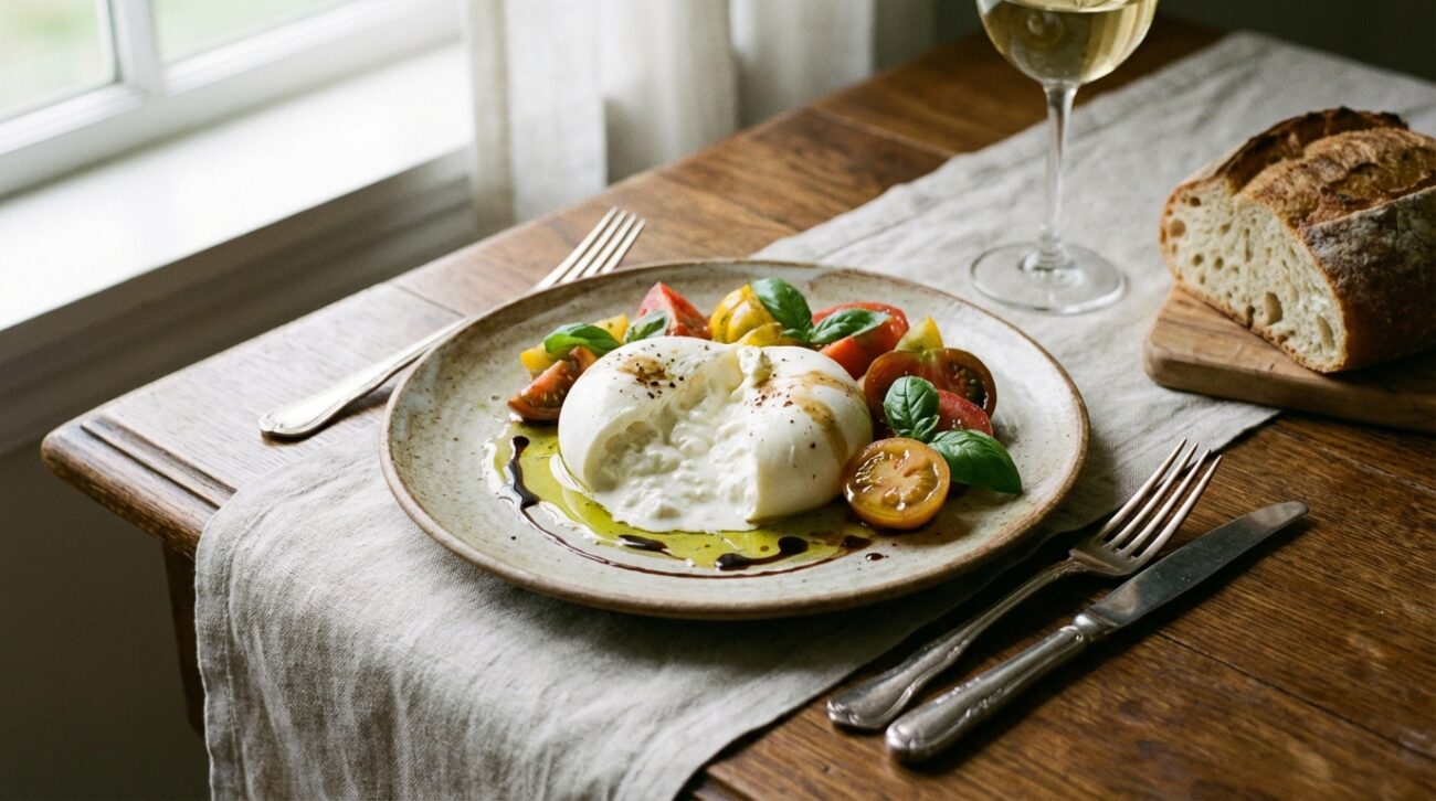 Burrata - Włoska królowa serów i najlepsze przepisy