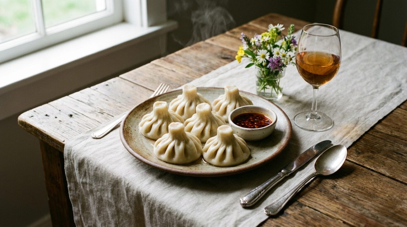 Chinkali - Autentyczne gruzińskie pierożki z bulionem