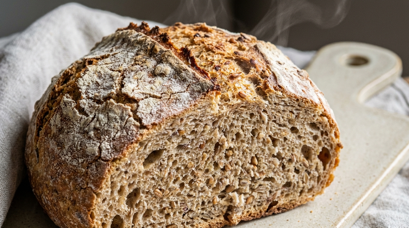 Chleb orkiszowy - najlepszy domowy przepis na zdrowe pieczywo