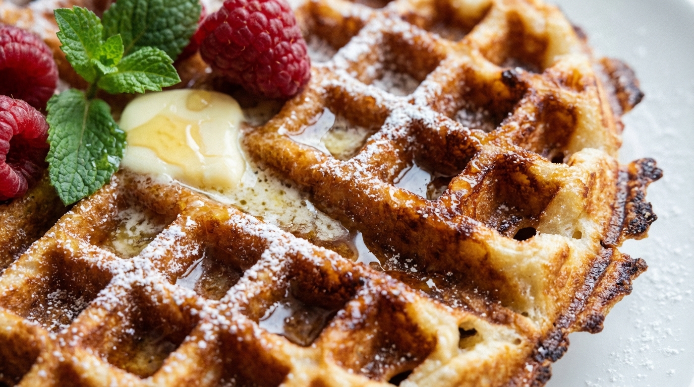 Chrupiące gofry - Najlepszy domowy przepis jak z nadmorskiej budki
