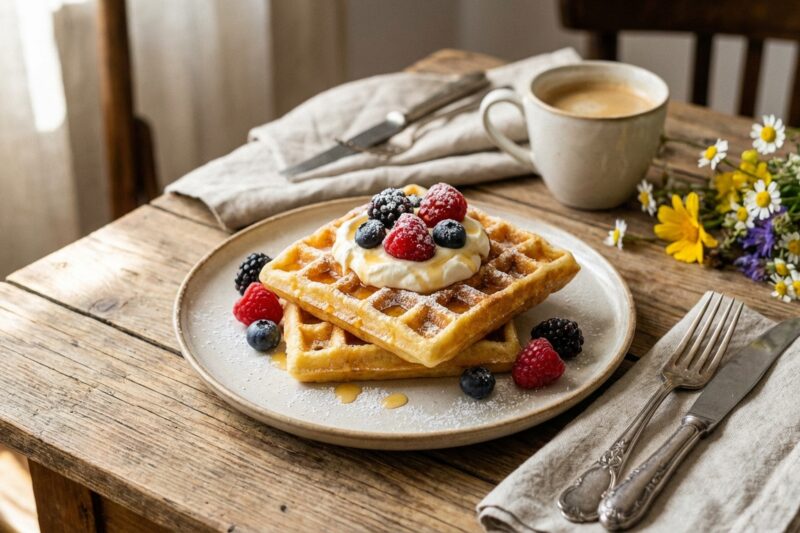 Chrupiące gofry – Najlepszy domowy przepis jak z nadmorskiej budki