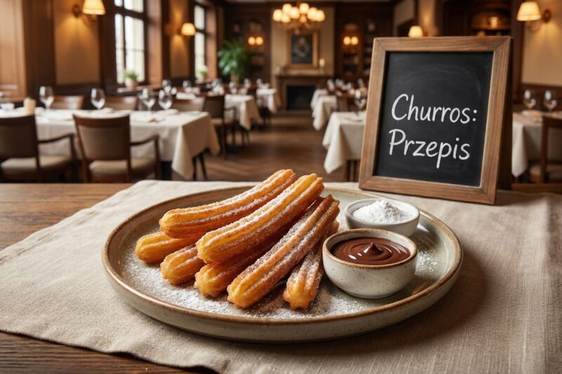 Churros - Przepis na idealnie chrupiące hiszpańskie pączki