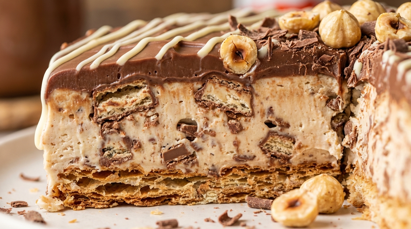 Ciasto Kinder Bueno - kultowy deser bez pieczenia
