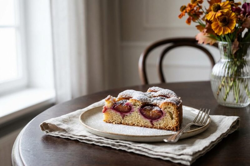 Ciasto ze śliwkami – Sprawdzony przepis na puszysty deser z kruszonką