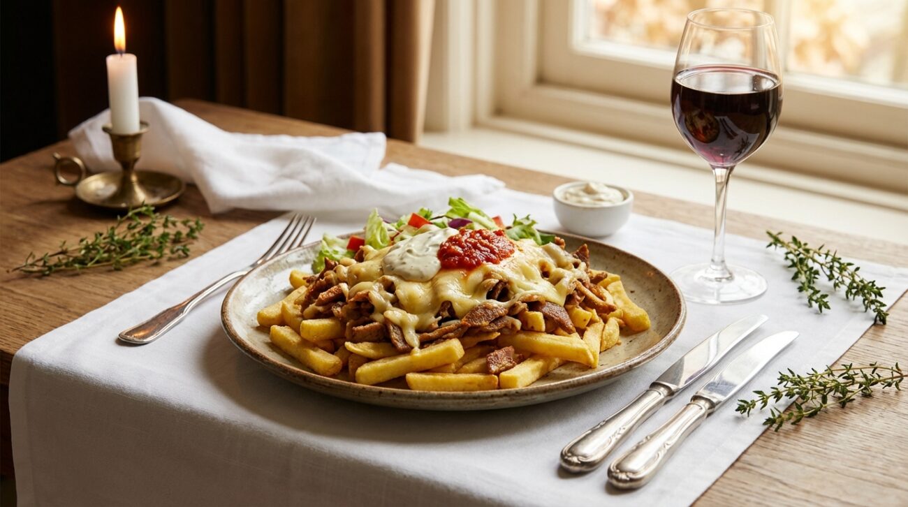 Domowy kapsalon - przepis na kultowy holenderski fast food