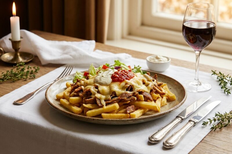 Domowy kapsalon – przepis na kultowy holenderski fast food