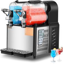 Dwa zbiorniki maszyny do slushie Vevor 2x3L
