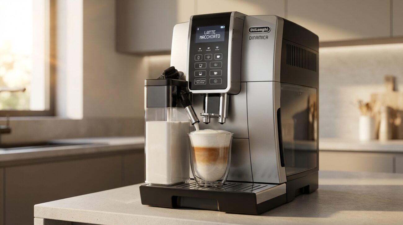 Test Ekspres automatyczny De'Longhi ECAM 350.75.S [TEST] ⭐️ Włoska kawiarnia w Twojej kuchni