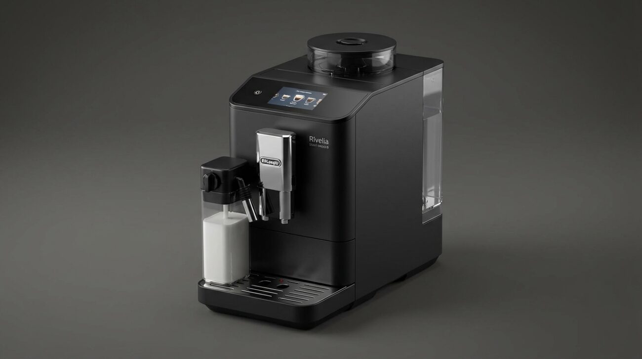 Test Ekspres automatyczny De'Longhi Rivelia EXAM 440.35.B [TEST] ⭐️ Kompaktowa rewolucja w Twojej kuchni