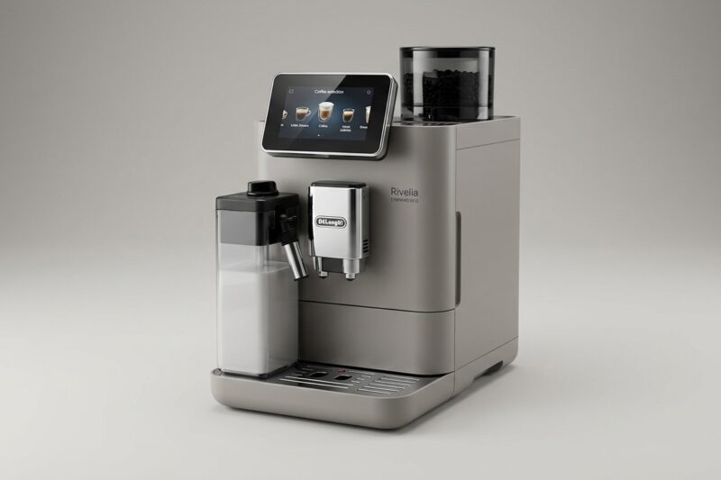 Ekspres automatyczny De’Longhi Rivelia EXAM440.55.G [TEST] ⭐️ Rewolucja z wymiennymi pojemnikami na ziarna