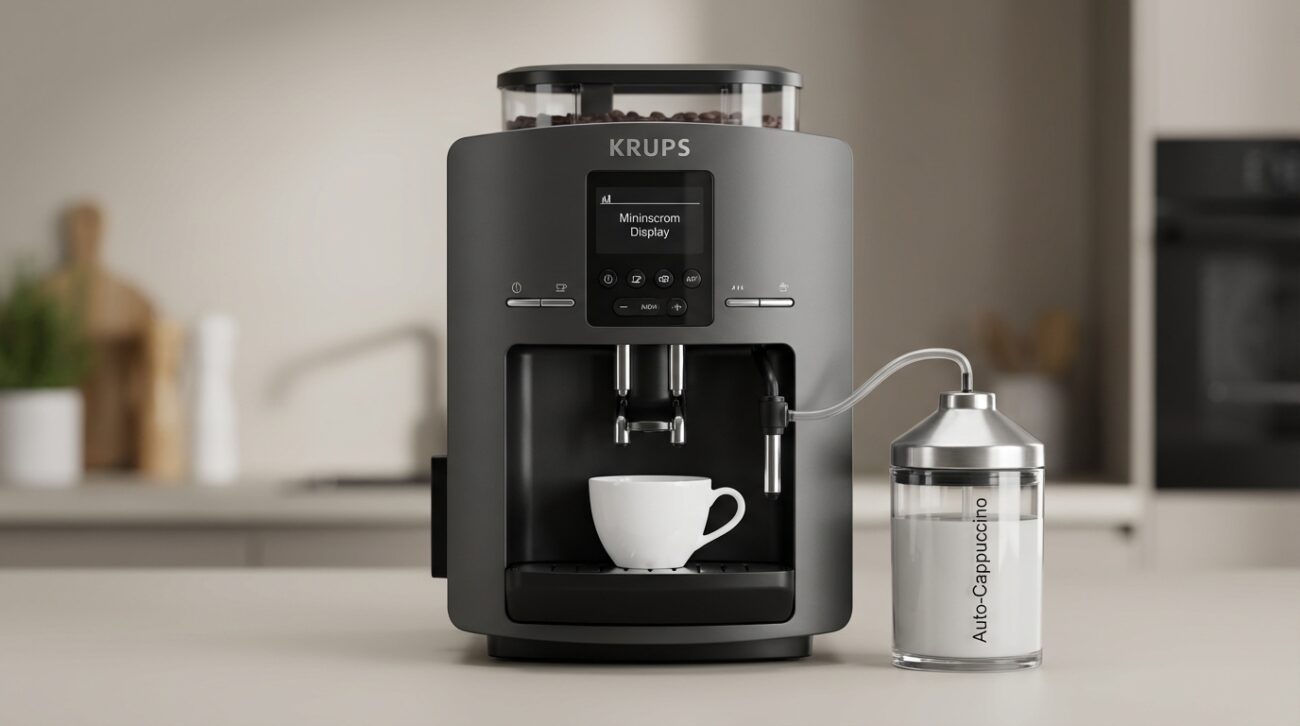 Test Ekspres automatyczny KRUPS Essential EA816B70 [TEST] ⭐️ Budżetowy barista w Twojej kuchni