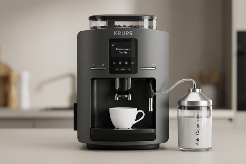 Test Ekspres automatyczny KRUPS Essential EA816B70 [TEST] ⭐️ Budżetowy barista w Twojej kuchni
