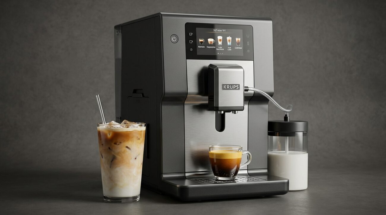 Test Ekspres automatyczny Krups Intuition Experience Hot&Cold [TEST] ⭐️ Mistrz mrożonej i gorącej kawy w Twoim domu