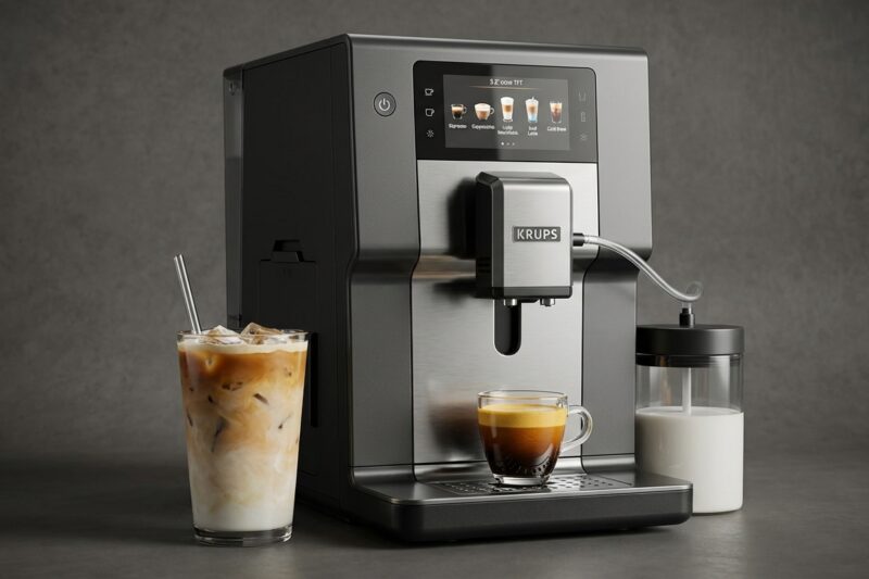 Ekspres automatyczny Krups Intuition Experience Hot&Cold [TEST] ⭐️ Mistrz mrożonej i gorącej kawy w Twoim domu