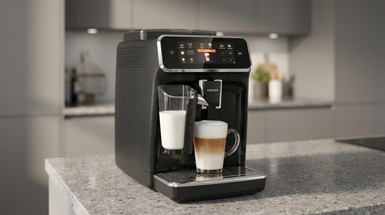 Test Ekspres automatyczny Philips LatteGo EP5541/50 [TEST] ⭐️ Kawiarnia w Twojej kuchni (i to bez hałasu!)
