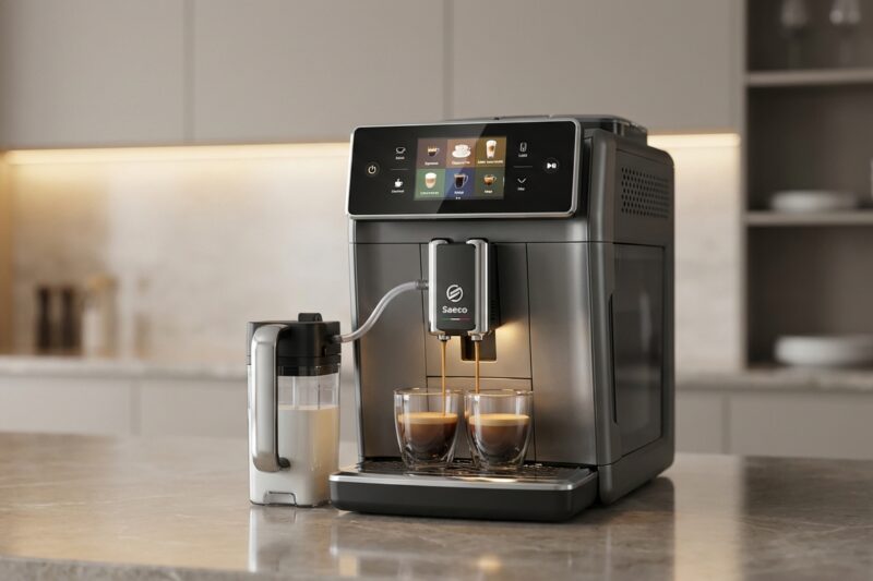 Test Ekspres automatyczny Saeco GranAroma Deluxe SM6682/10 [TEST] ⭐️ Kawiarnia w Twoim domu