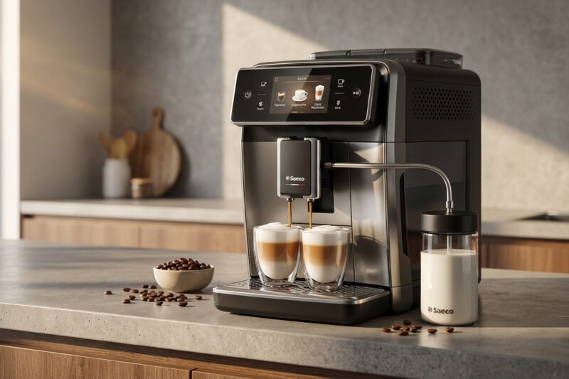 Ekspres ciśnieniowy Saeco GranAroma SM6582/10 [TEST] ⭐️ Kawiarnia w Twojej kuchni