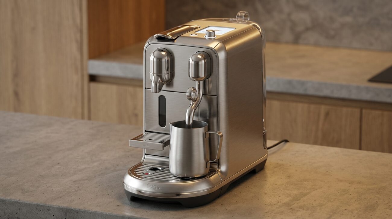 Test Ekspres kapsułkowy Sage Nespresso Creatista Plus [TEST] ⭐️ Barista w Twoim domu
