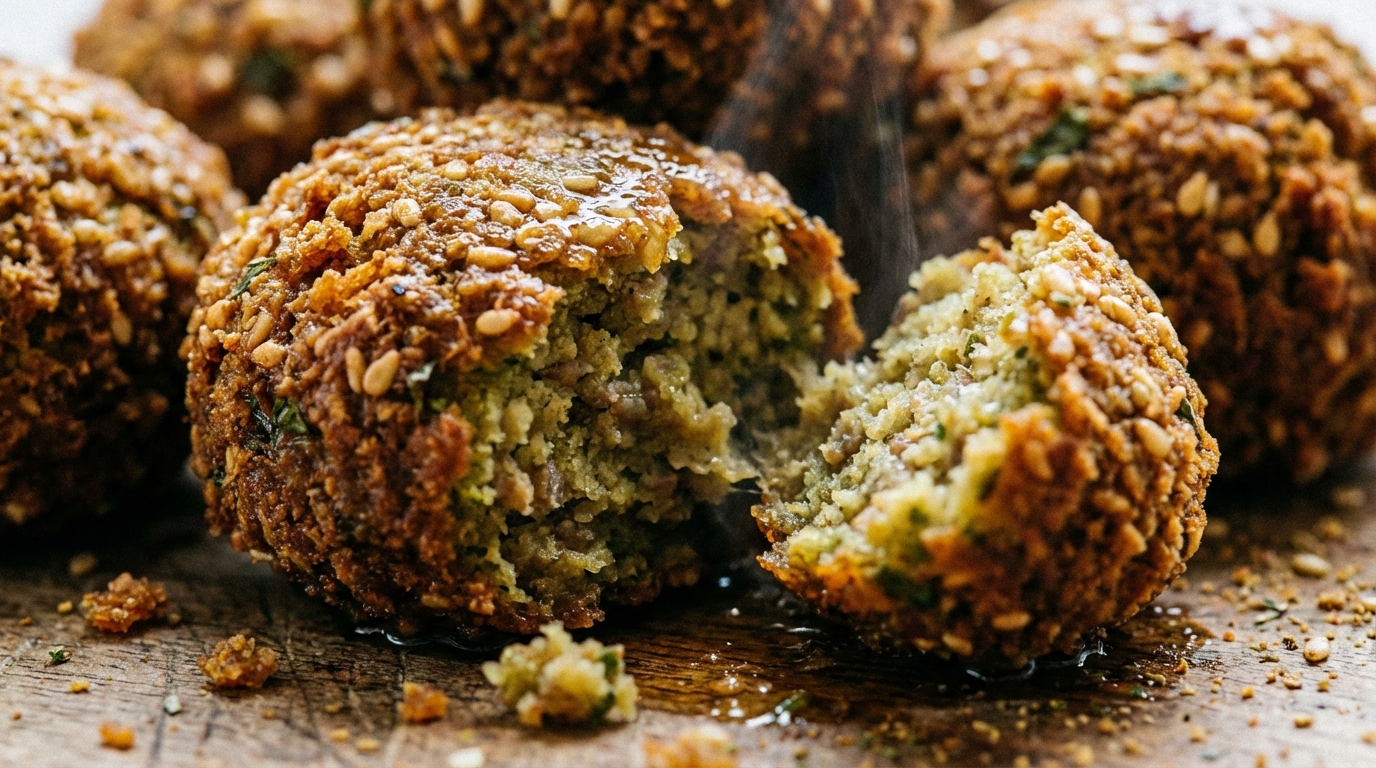 Falafel - Autentyczny przepis na chrupiące kotleciki z ciecierzycy