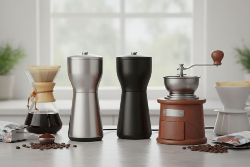Ranking młynków do kawy do przelewu 2026 ☕ Który zmieli ziarna idealnie?