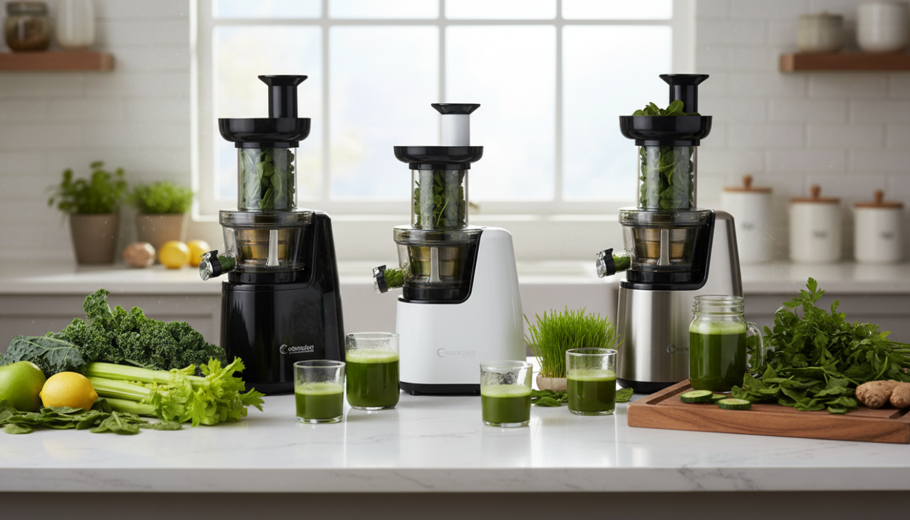 Ranking wyciskarek do zielonych soków 2026 🌿 Która zapewni Ci dawkę witamin?