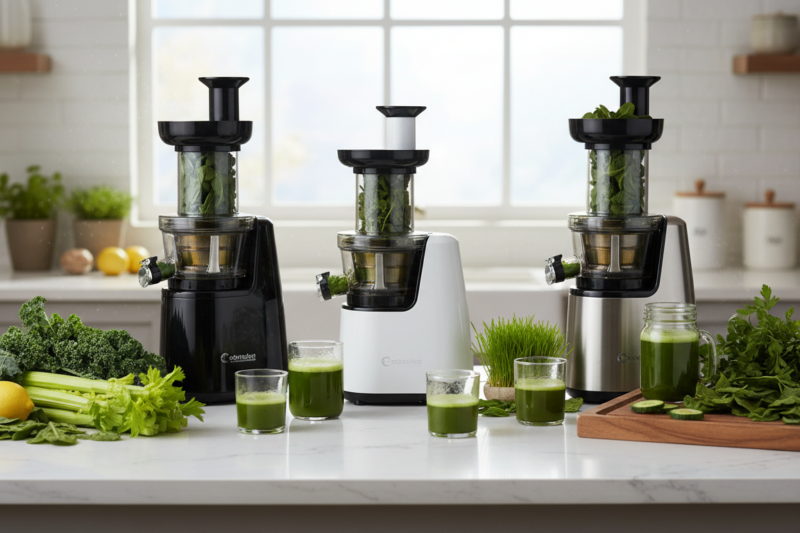 Ranking wyciskarek do zielonych soków 2026 🌿 Która zapewni Ci dawkę witamin?