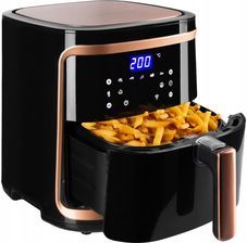 frytkownica beztłuszczowa Air Fryer 7L 1900W LCD XL Złota