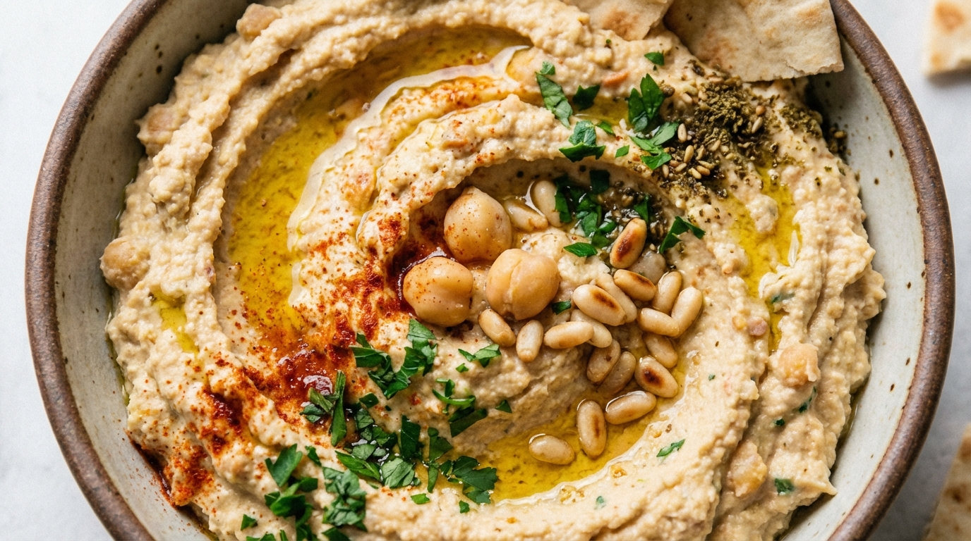 Klasyczny hummus - sekretny przepis na idealnie gładką pastę