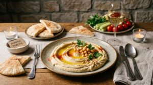Klasyczny hummus – sekretny przepis na idealnie gładką pastę