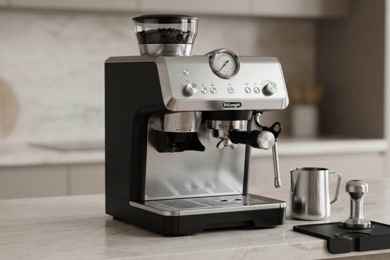 Kolbowy ekspres ciśnieniowy De’Longhi La Specialista Arte [TEST] ⭐️ Zostań domowym baristą