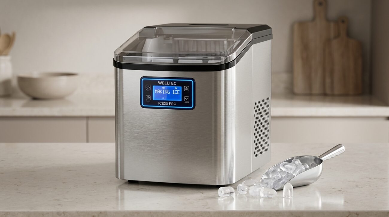 Test Kostkarka do lodu Welltec ICE20 Pro [TEST] ⭐️ Domowa fabryka lodu, która nie zawodzi