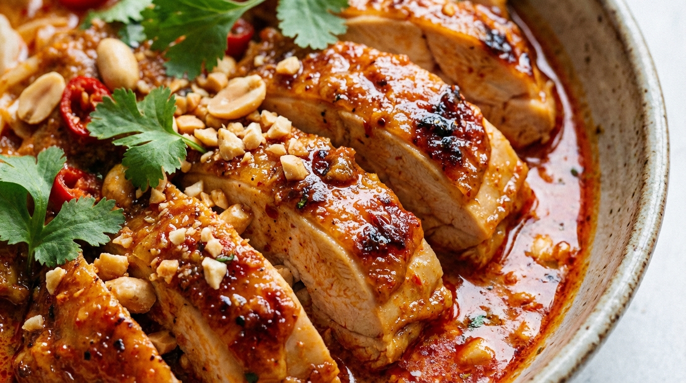 Kurczak po tajsku - Autentyczny przepis na szybki obiad