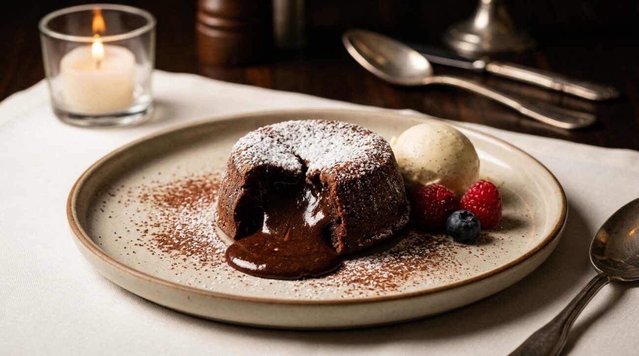 Lava cake - sprawdzony przepis na fondant czekoladowy