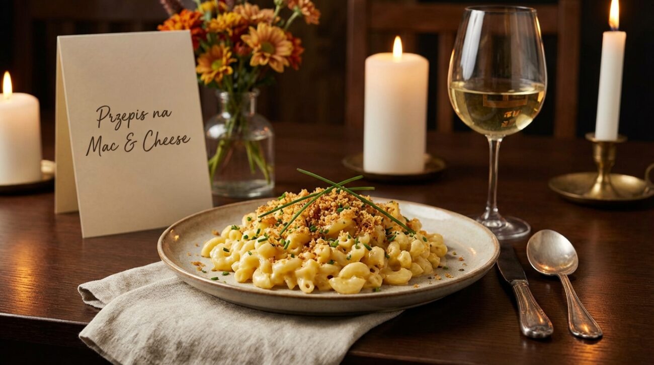 Mac and cheese - Klasyczny amerykański przepis na makaron z serem