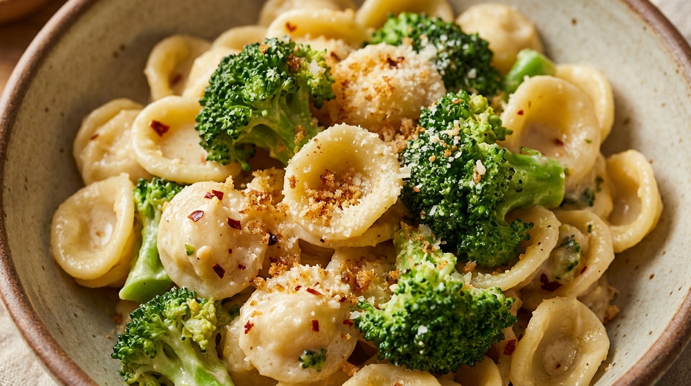 Makaron z brokułami - autentyczny włoski przepis na szybki obiad