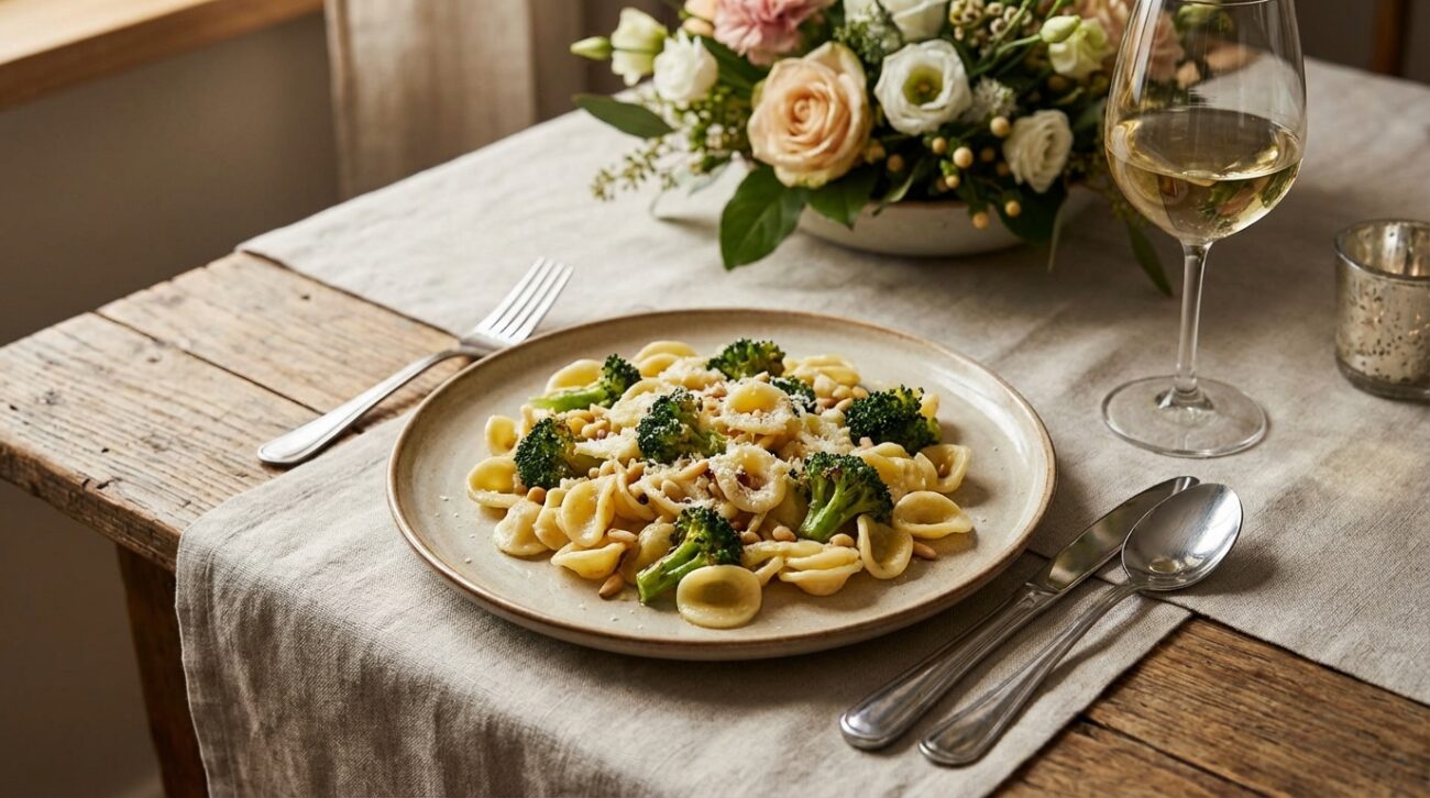 Makaron z brokułami - autentyczny włoski przepis na szybki obiad
