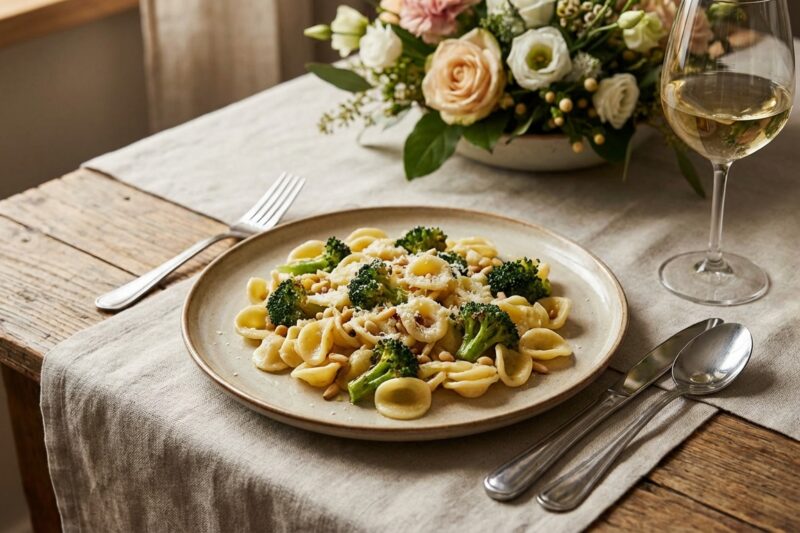 Makaron z brokułami – autentyczny włoski przepis na szybki obiad