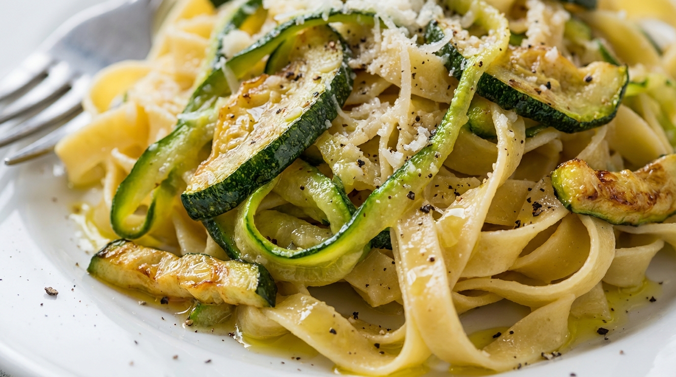 Makaron z cukinią - szybki i autentyczny przepis na włoski obiad