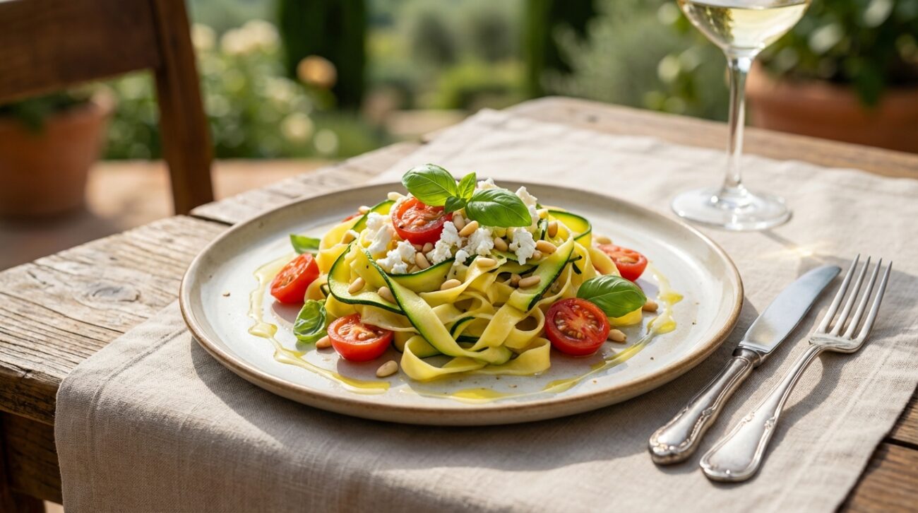 Makaron z cukinią - szybki i autentyczny przepis na włoski obiad