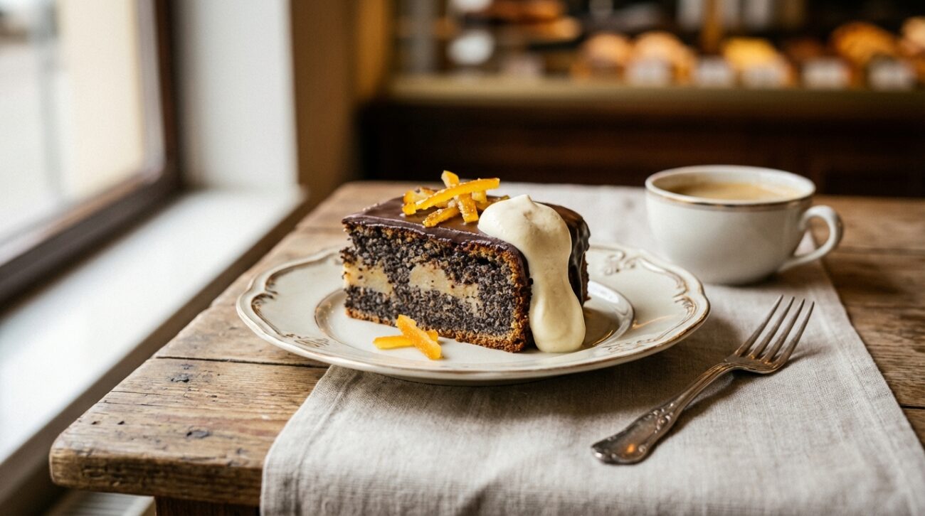 Makowiec japoński - niezawodny przepis na wilgotne ciasto z jabłkami
